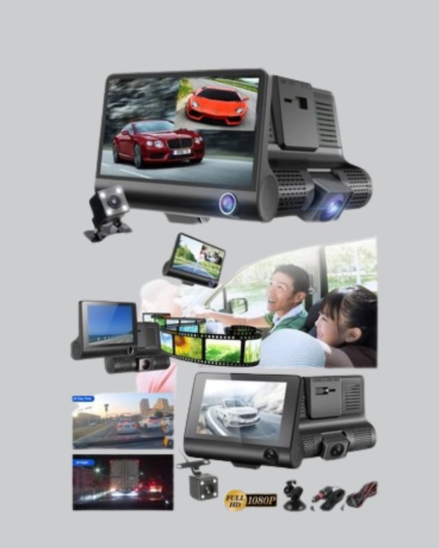 3 Kameralı Araç Dvr - Lisinya