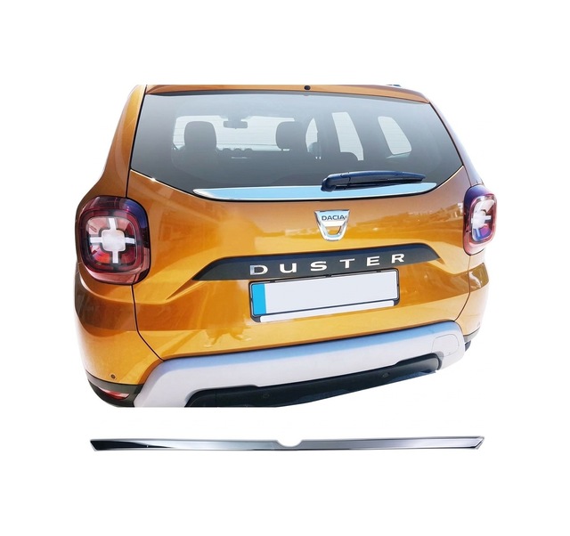 Dacia Duster 2010-2018 Arası Krom Bagaj Camı Alt Çıtası Dcadstkbcaltç0000001