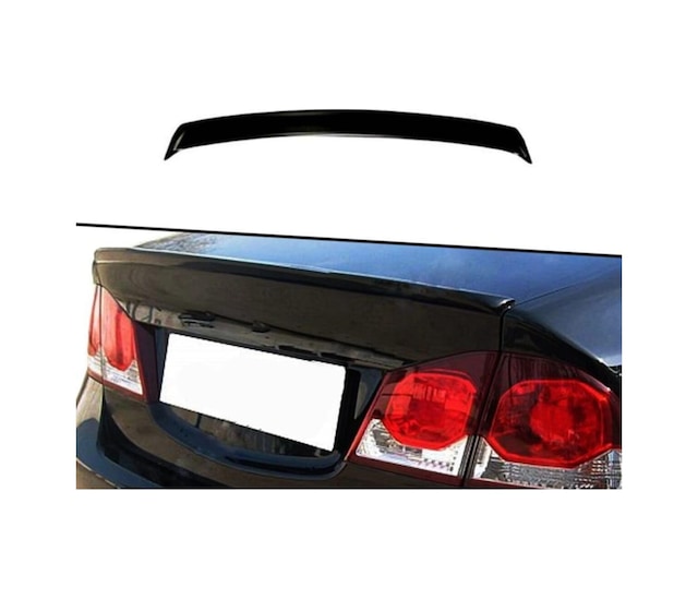 Honda Civic 2006-2011 Bagaj Üstü Boyalı Spoyler/spoiler