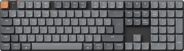 Keychron K5 Max Qmk/vıa Siyah %100 Low Profile Gateron Brown Ckckkch0009