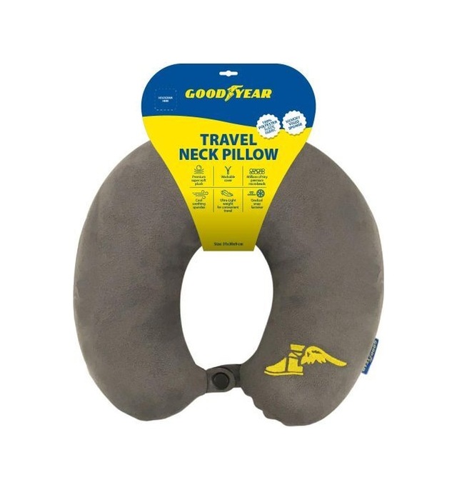 Goodyear Ortopedik Visco Seyahat Boyun Yastığı 31x30x9