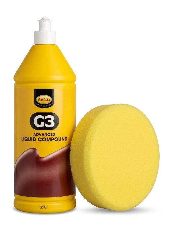 G3 Çizik Giderici Pasta 1 Lt + Gmh601 Aplikatörlü Pasta Süngeri 150mm Set