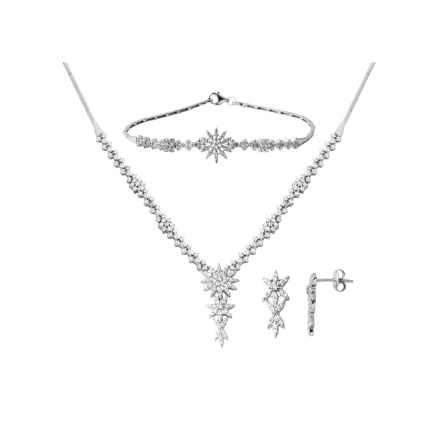 Beyaz Altın Set Takımı Stvr31779