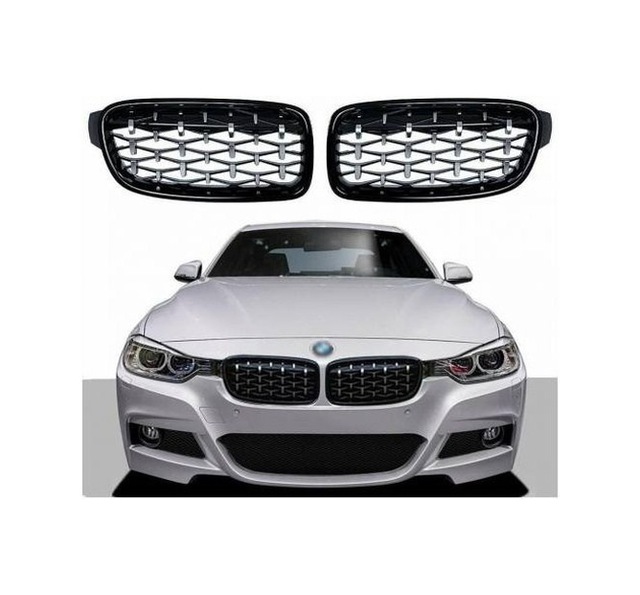 Autogp Bmw F30 Ön Panjur Böbrek Diamond Model 3 Serisi Bm12f30db-pı