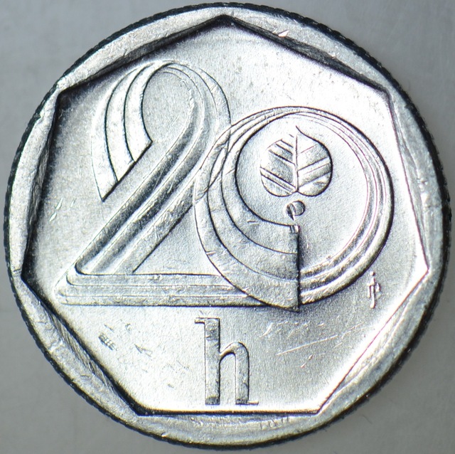 Çekya 20 Haleru 1995 Çil -
