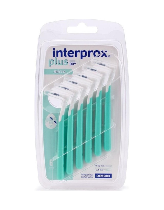 Interprox Plus Micro 0.9mm Arayüz Fırçası 6 Adet YEŞİL