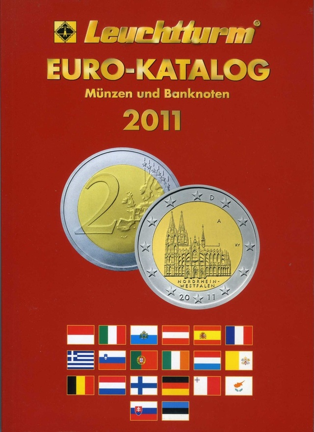 Leuchtturm Para Kataloğu, Madeni Ve Kağıt Euro Kataloğu, Asb-numıs-2011 Teşhir Ürün