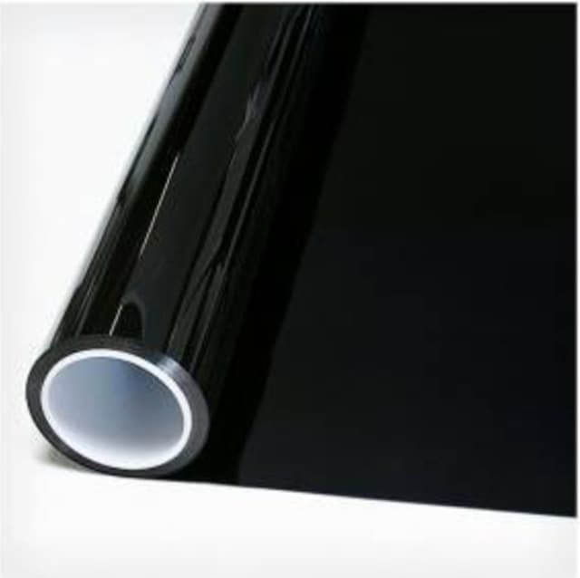 Süper Dark Black % 05 Siyah Koyu Ton Cam Filmi (75cm X 10m)