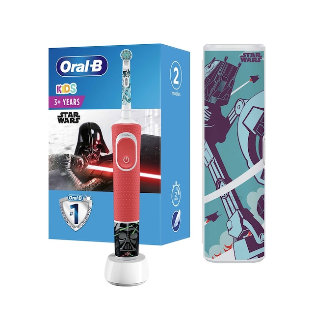 Oral-B D100 Star Wars Şarj Edilebilir Çocuk Diş Fırçası + Seyahat Kabı