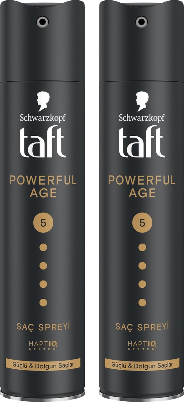 Taft Powerful Age İnce Ve lamış Saçlar Için Sprey 250 Ml X 2 Adet set-hnkl-2231-1360