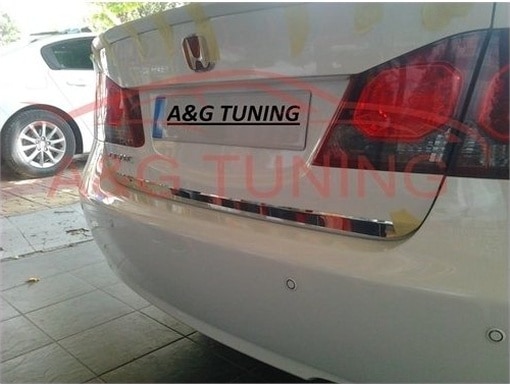 Honda Civic Krom Bagaj Alt Çıta Formlu 2006-2011 Paslanmaz Çelik