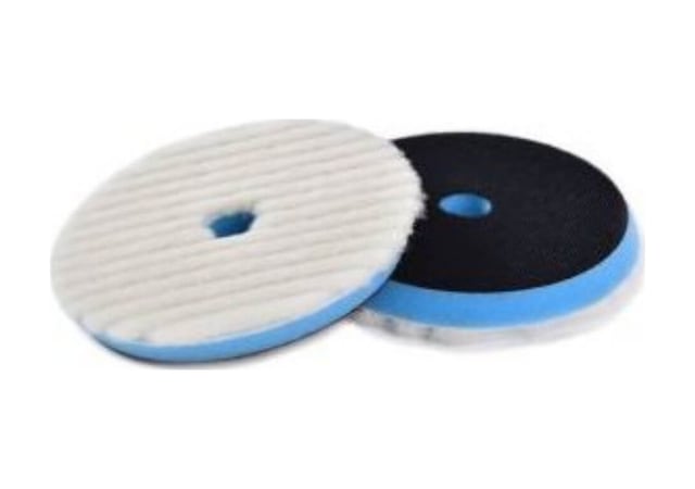Shine Mate Knitted Wool Pad Mavi Taban Yün Pasta Keçesi 125 x 140 MM
