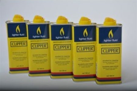 Clipper Benzin Çakmak Benzini 133 Ml x 5 Adet + 20 Li Zippo Taşı
