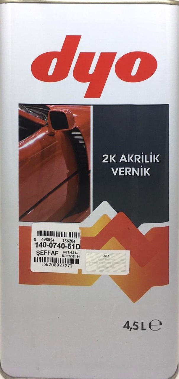 Dyo Üniversal Vernik 4.5 Lt