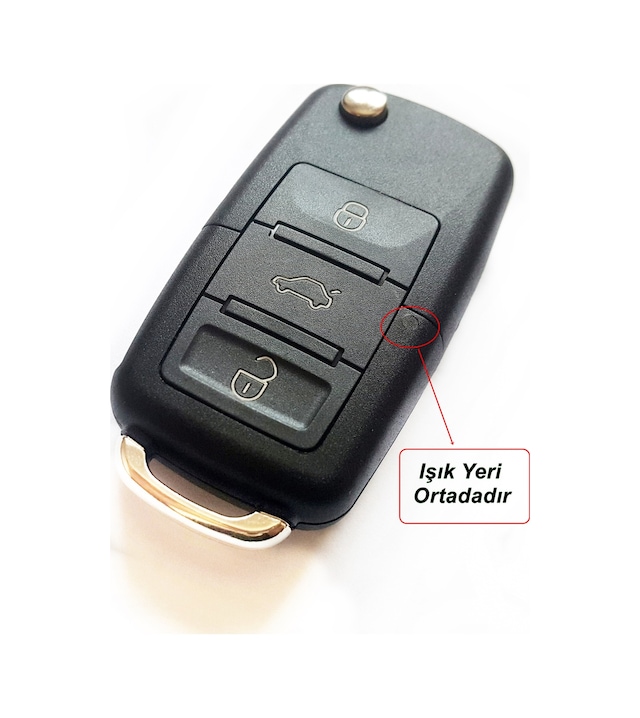 Skoda Octavia Roomster 2004-2008 Uyumlu Anahtar Kabı Kumanda Kabı Oto Anahtarlık Logolu