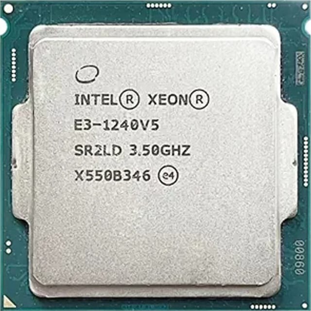 Intel Xeon E3-1240 V5 Tray