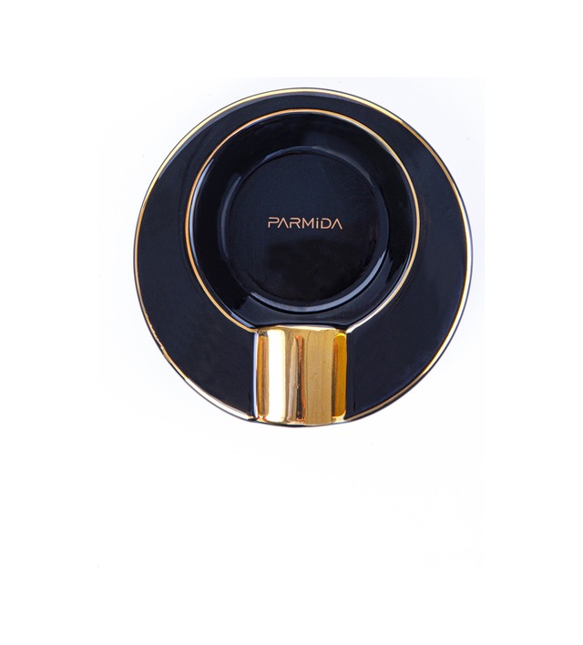 Parmida Siyah-gold Porselen Tekli Puro Küllüğü - Tr8277
