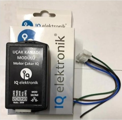 Uçak Kanadı Animasyonlu F1 Çakar Modülü 9 Modlu Iq Li