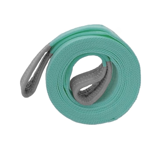 Lexroo Sapan Polyester Spanzet 2 Ton 2 Metre Turkuaz Sağlam Yük Kaldırma Taşıma İndirme Halat
