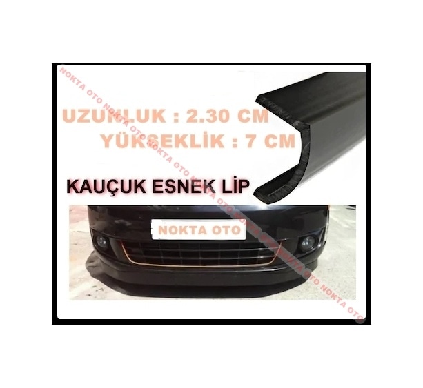 Kia Rio Uygun Tampon Altı Düz Ez Lip
