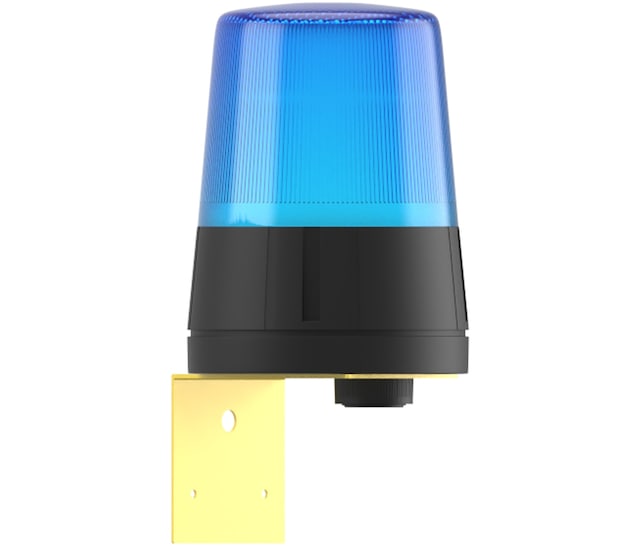 Mesan Ø110 İkaz Lamba Xenon Çakar Buzzer L Montaj Mavi 12vdc Ms 888.5.12vdc