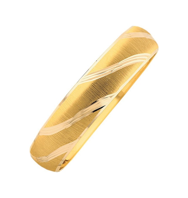 14 Ayar Altın Şarnelli Hediyelik Bilezik Model 10 Gram