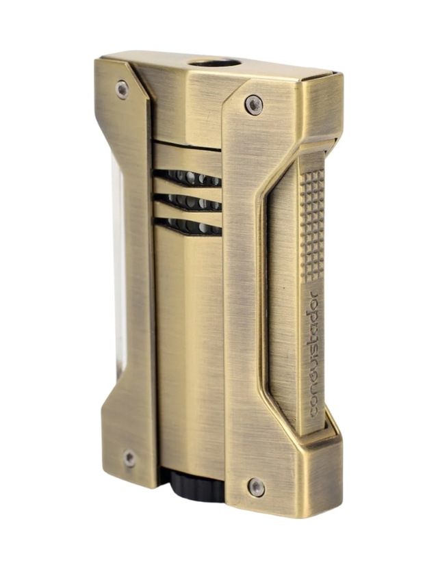 Conquistador Tek Torch Pürmüz Bronz Siyah Defi Extrem Dizayn Metal Puro Çakmağı Cnq-020