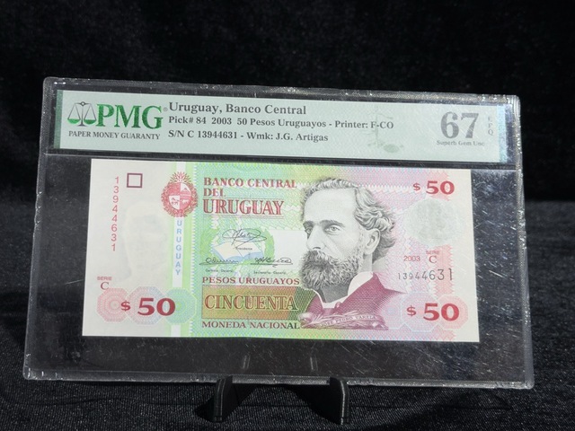 Arjantin 2016 20 Pesos Pmg 66 Epq Gem Uncırculated Pıck 355d
