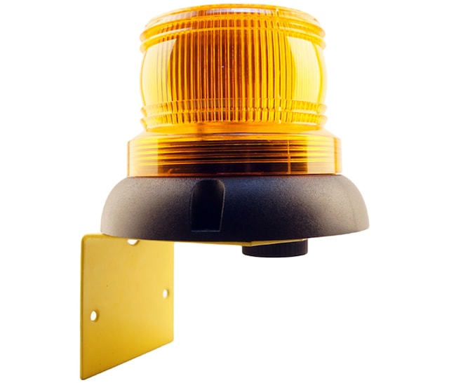 Mesan Ø110 İkaz Lamba Döner Buzzer L Montaj Turuncu 12vdc Ms 616.3.12vdc