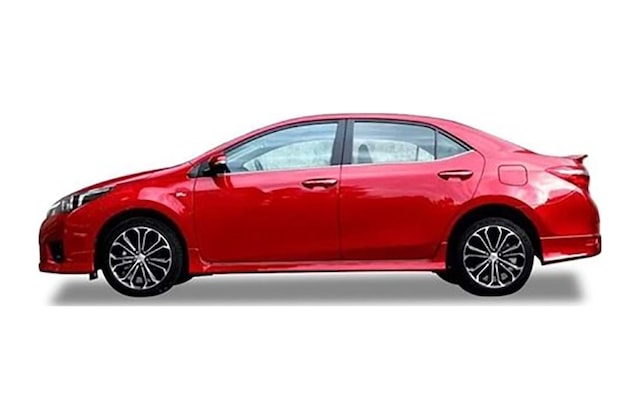 Toyota Corolla Uyumlu Twin Yan Marşpiyel Seti Mat Siyah 2013 - 2019