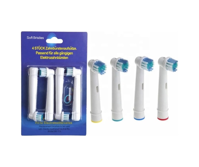Lovyco Cross Action 4’lü Oral-B Uyumlu Dış Fırçası Yedek Başlığı