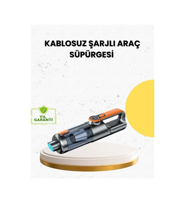 Ers Mini El Süpürgesi Çok Başlıklı Kablosuz Vakum Güçlü Emiş Numaratör Hediyeli