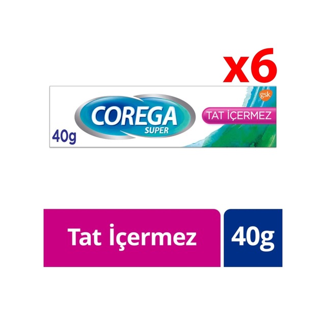 Tat Içermez Protez Yapıştırıcı Krem 40gr - 6 Adet