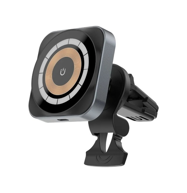 Bix Tch01 15w Magsafe Manyetik Kablosuz Araç İçi Şarj Cihazı 360 Dönebilen İphone Samsung Uyumlu