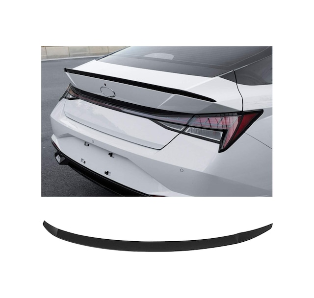 Hyundai Elantra Bagaj Üstü Spoiler Pianoblack Boyalı 2021+ N11.2092