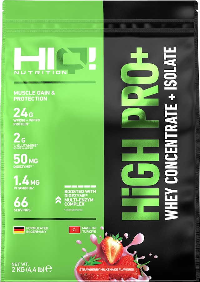 Hıq High Pro+ 2 Kg Strawberry Mılkshake Flavored