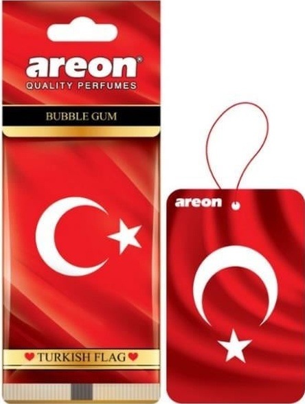 Areon Koku Asma Kağıt X Bubble Gum Bayrak