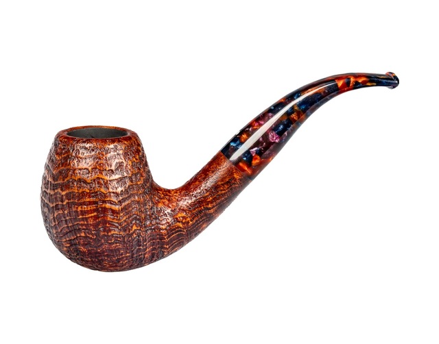 Vauen Harlekin Hk504 9mm. Filtreli Akrilik Saplı Pipo