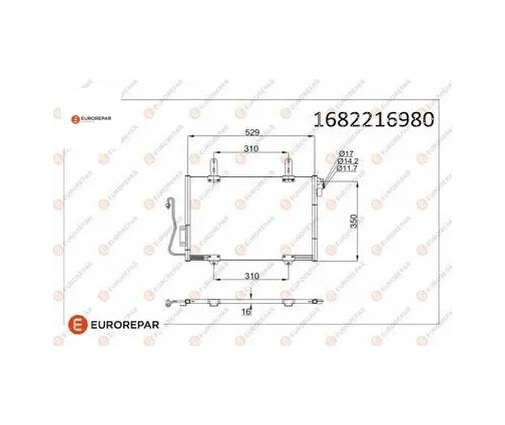 Erp Klima Radyatörü Renault Kangoo Kc0/1 Express Fc0/1 Eurorepar 1682216980