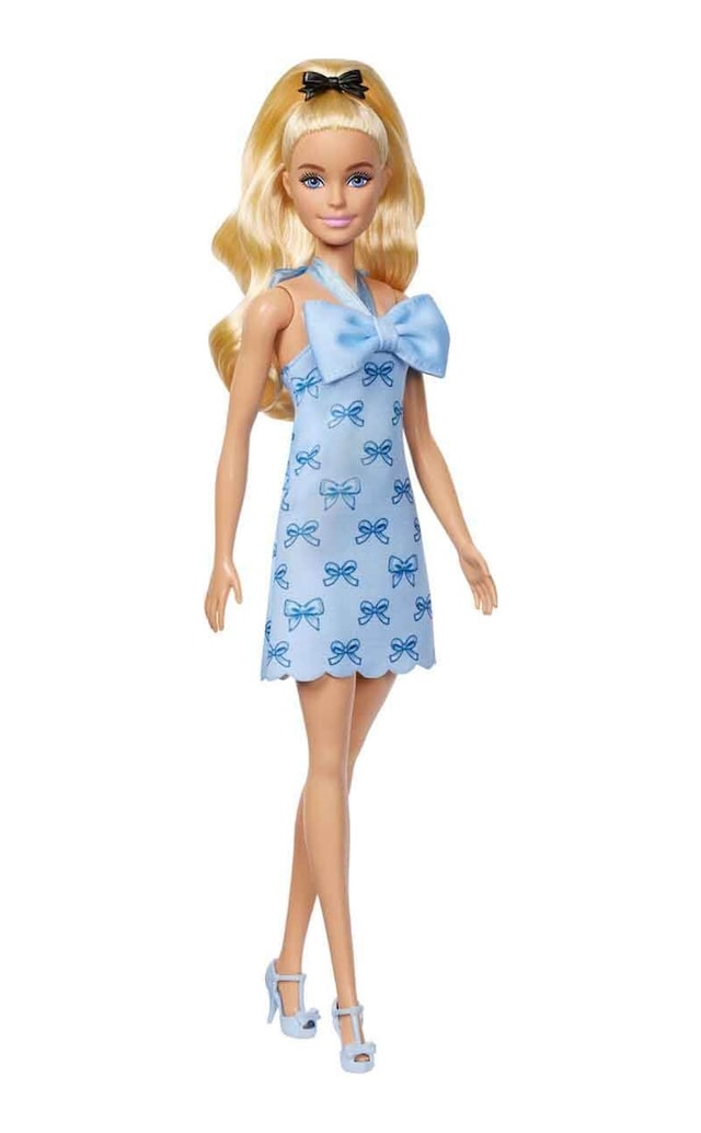Barbie® Büyüleyici Parti Bebekleri - Mavi Fiyonklu Elbiseli HYT93