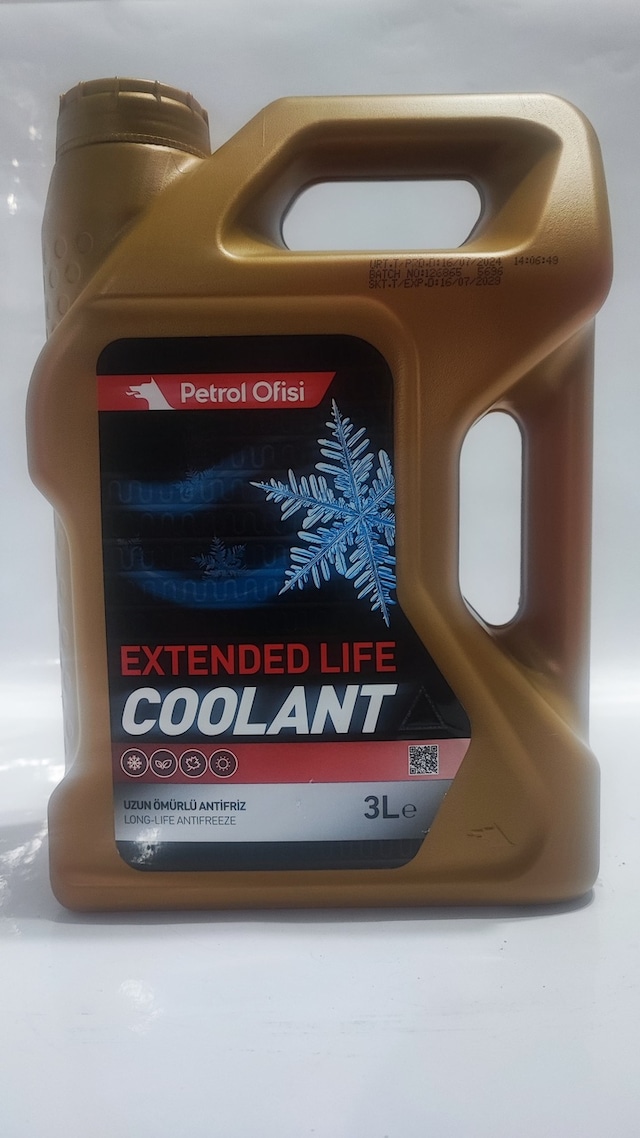 Petrol Ofisi Antifriz Extendet Life Coolant 3Lt Ü.T 2025