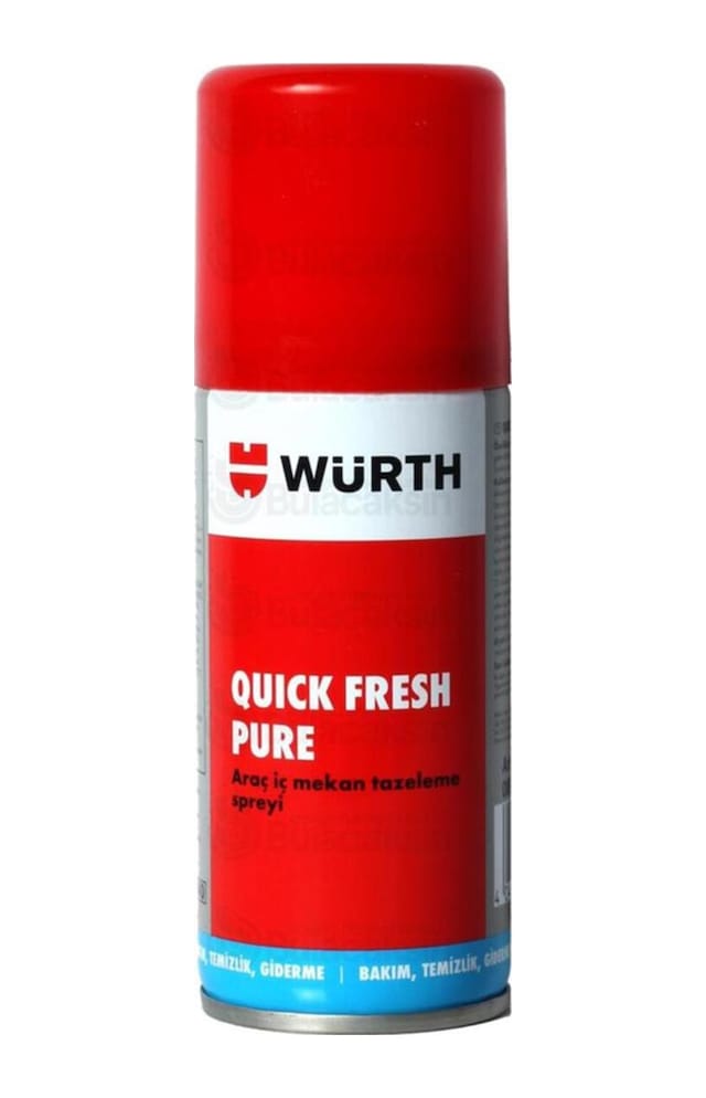 Quick Fresh Araç İçi Tazeleme Spreyi 100 Ml - Koku Bombası Kırmızı