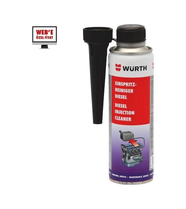 Würth Dizel Yakıt Sistem Ve Enjektör Temizleyici 300ml