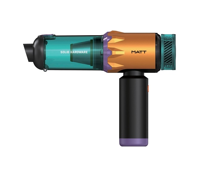 Matt Mcv22 9000mah Güçlü Bataryalı Araç Süpürgesi 22.000pa Kablosuz Şarjlı El Tipi 220w Vakum & Üfleme Sarı