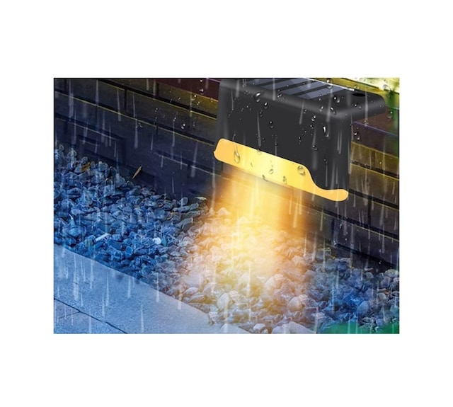 Unichrome Solar Güneş Enerjili Köşebent Merdiven Led Lamba 2'li Paket