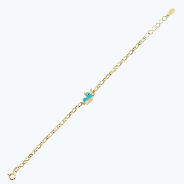 Altınbaş Altın Çocuk Unicorn Bileklik Ajrbl0048-y-24754 Çok Renkli
