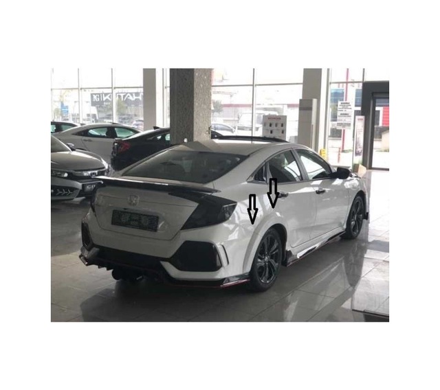 Autogp Honda Civic Fc5 Uyumlu Sedan Dodik 2016-2020 Cm2012fc5dod2