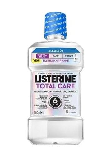 Tr Total Care Ekstra Hafif Tat Alkolsüz Ağız Bakım Suyu 500 Mililitre