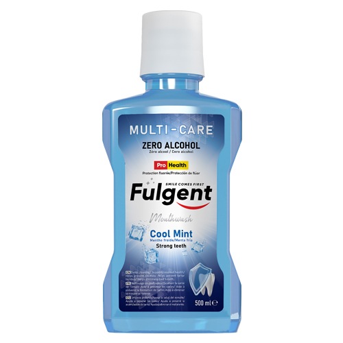 Fulgent Multi Care Mouthwash Nane Ferahlığı Gargara 500 ML