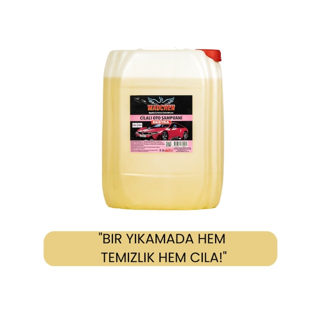 Cilalı Oto Şampuanı 20 Lt